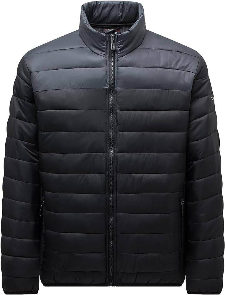 Alpine Swiss Niko Mens Down Alternative Jacket Puffer Coat Packable Warm Insulation & Lightweight