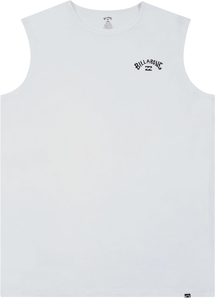 Billabong Big and Tall Sleeveless Shirts for Men - Cotton Mens Muscle T Shirts