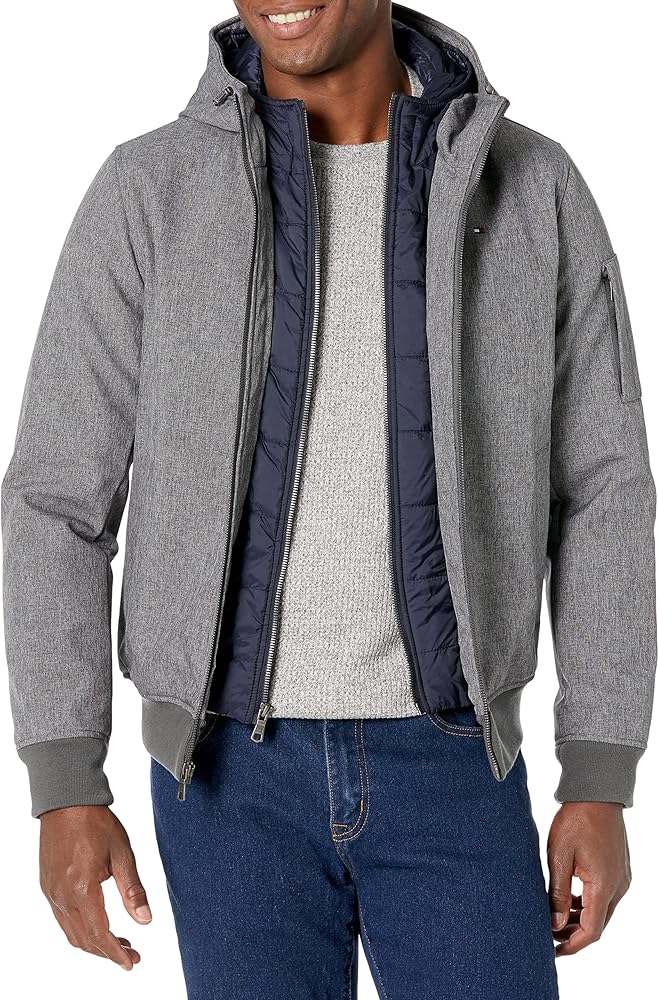 Tommy Hilfiger Men's Soft Shell Sherpa Lined Performance Jacket
